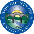 County of Santa Clara black seal
